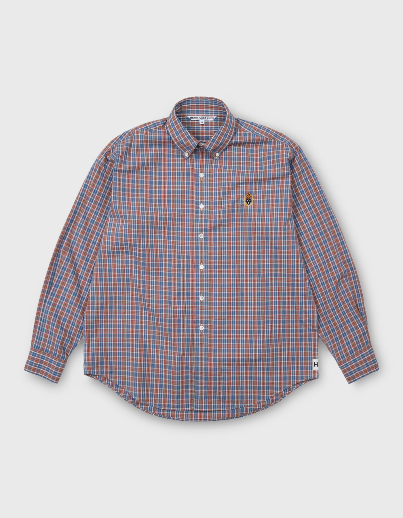 HFC CREST CHECKED SHIRT / Blue-Red