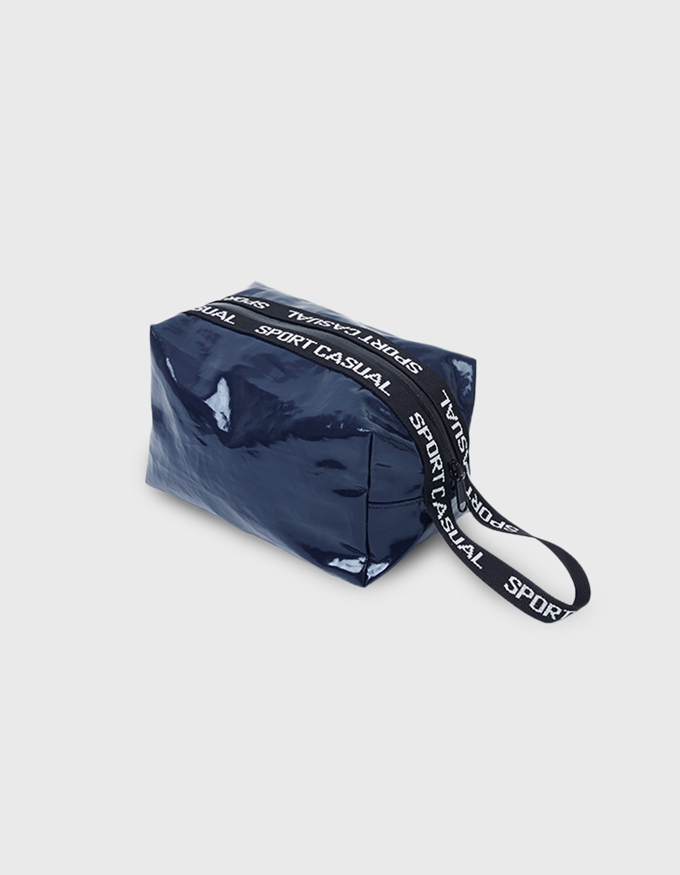 PATENT SPORTS POUCH / Navy